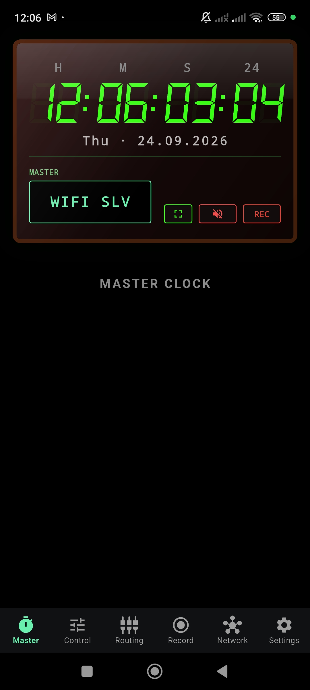 OSRTIME Master in WiFi Slave Mode